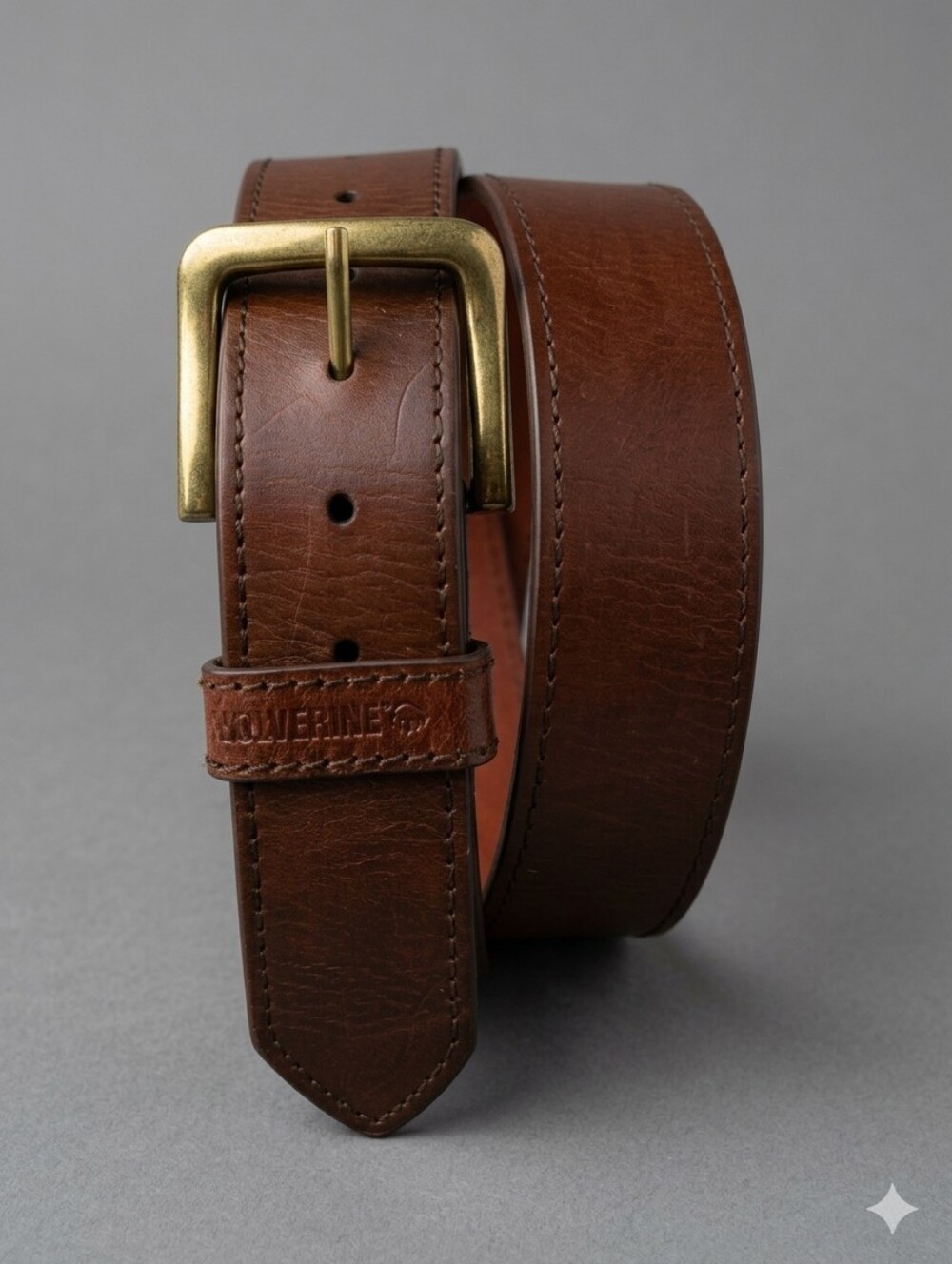 Wolverine Men's Leather Belt Sz 32